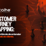 Título do blog "Customer Journey Mapping: A importância de entender a jornada do cliente" sobre um fundo claro.