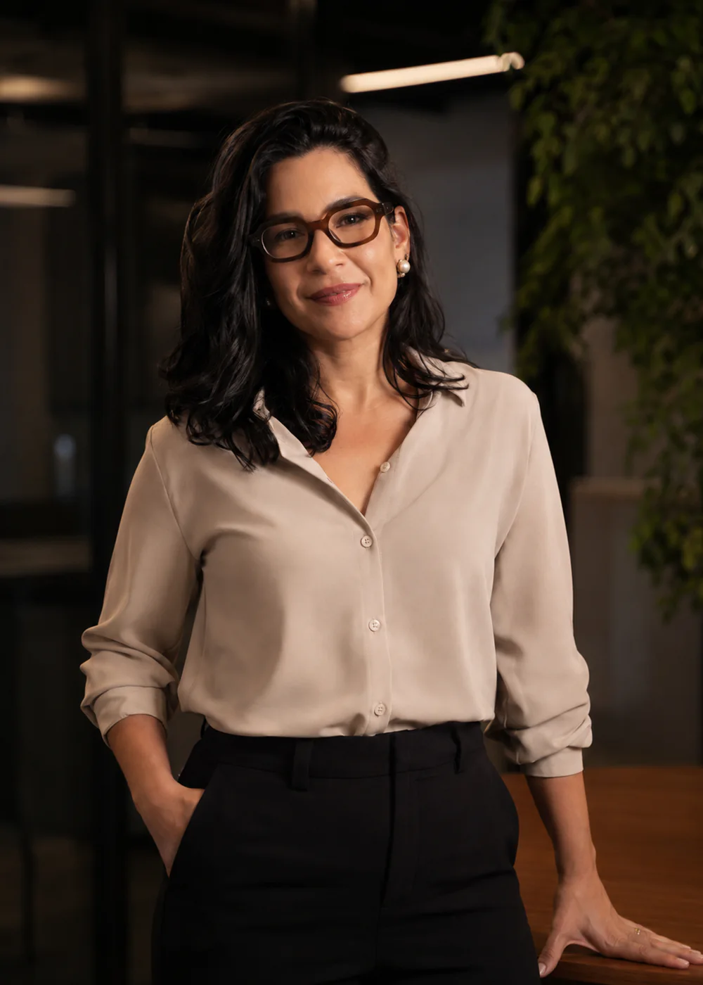 Retrato de Gabi, da equipe Detalhe