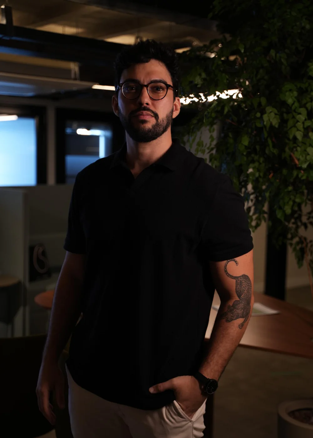 Retrato de Igor, da equipe Detalhe