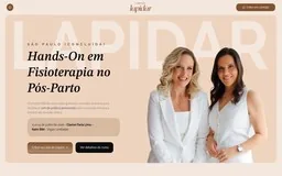Site da Lapidar feito pela Detalhe